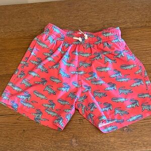 Bermies Alligator Print Swim Shorts